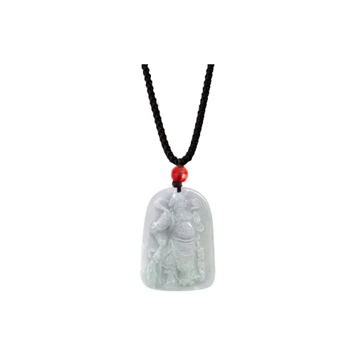 HUISHI Glutinous Jade Necklaces Unisex