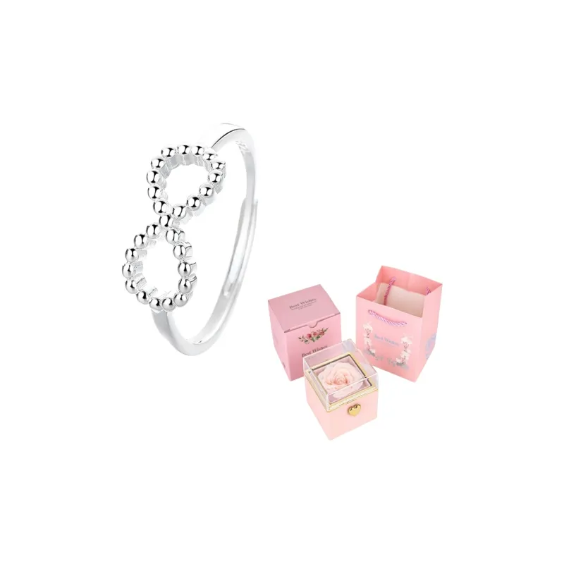 MDDHR 925 Sterling Silver Rings Women's-5