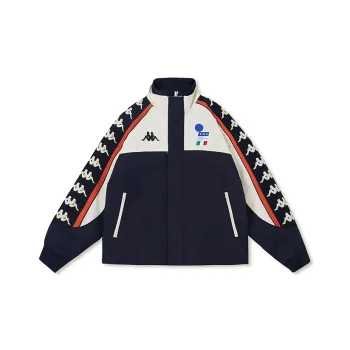 Kappa Puffer Jackets Men Midnight Blue Black-906 B