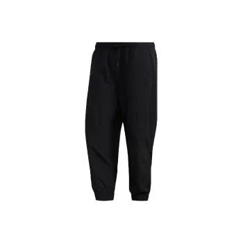Adidas Qi White Stone Co branded Model Knitted Sweatpants Men Black
