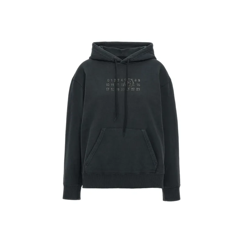 MM6 Maison Margiela Numbers print Hoodie-0