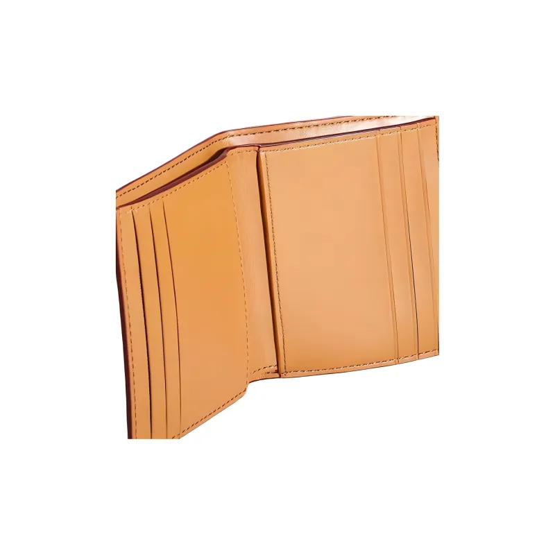COACH Signature Coated Canvas And Refined Calfskin Fanny Pack Mini Women's Brass & Tan & Chalk-4