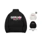 Black (Comes with Heavyweight Crew Neck Sweatshirt)