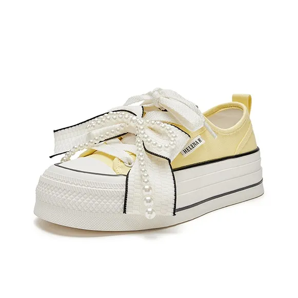 HR Abrasion Resistant Low Top Canvas Shoes Women's-6