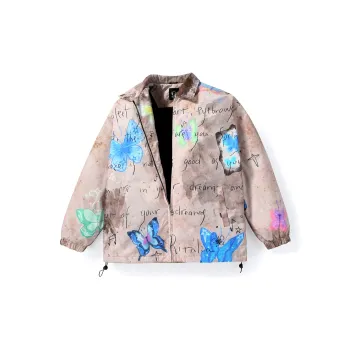 GENANX Puffer Jacket Unisex Individual Print