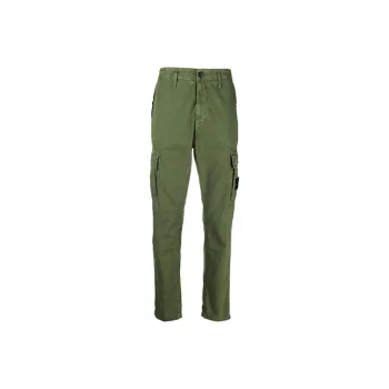STONE ISLAND Cargo Pants Men Army Green