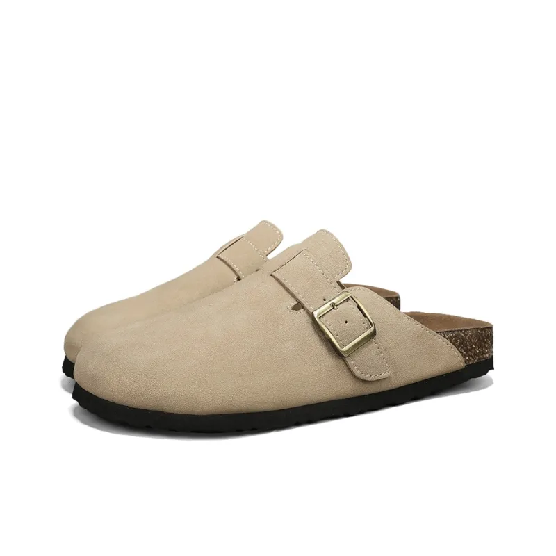 Little Daisy Odor Resistant Abrasion Resistant Slip Resistant Closed Toe Slippers Men's-3