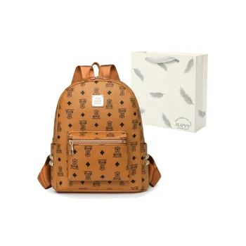 SEVENMOONS PU Backpack Unisex Multicolor