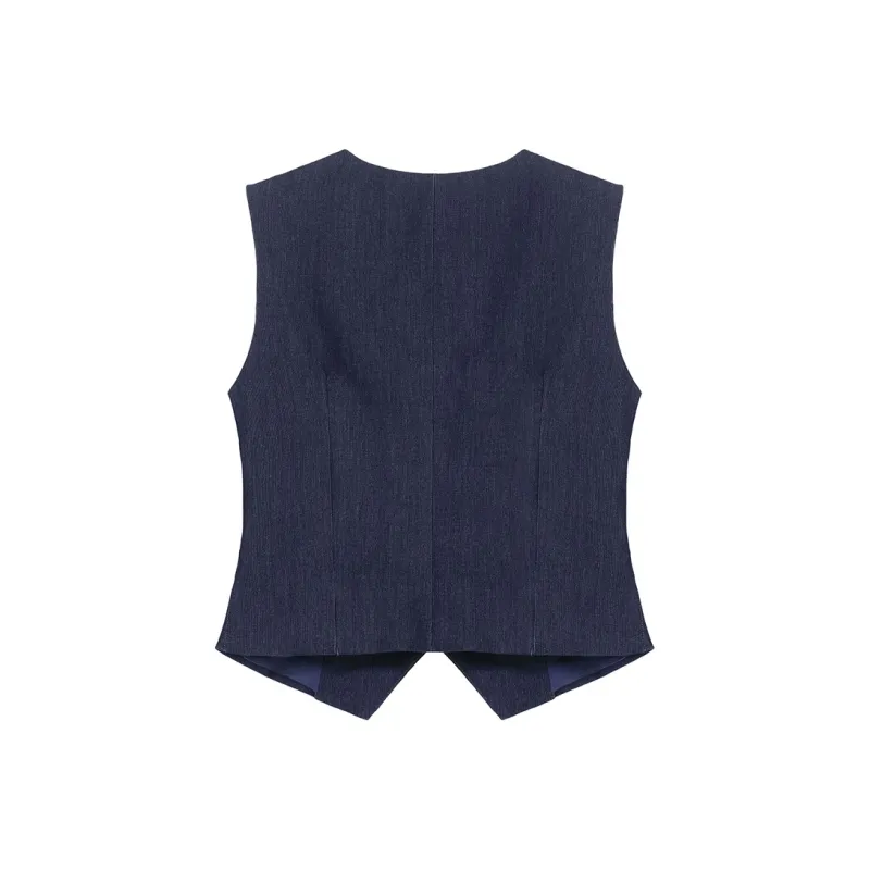 ERIRI Tank Top Women's Dark Blue-1