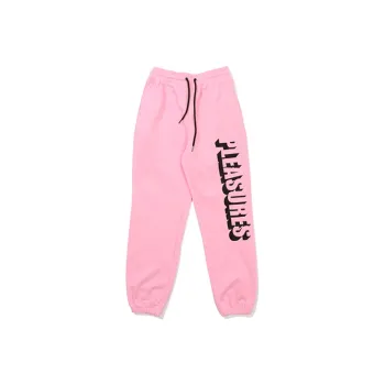 PLEASURES Jogger Moderate Casual Pants Unisex Pink