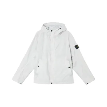 STONE ISLAND Garment dyed Windbreaker