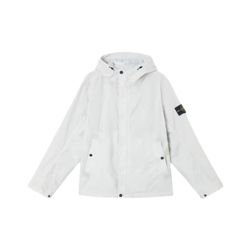 STONE ISLAND Garment dyed Windbreaker-0