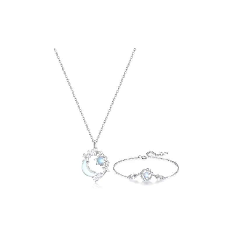 GUDS GAVE Zircon Necklaces Women's-3