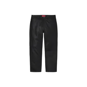 Supreme Leather 5 Pocket Jean