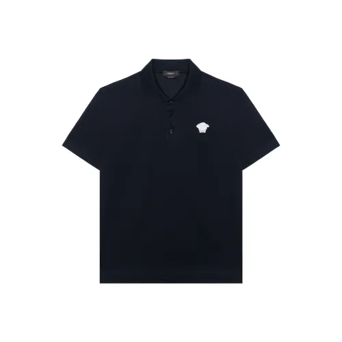 VERSACE VERSACE Polo Shirt Men's Navy