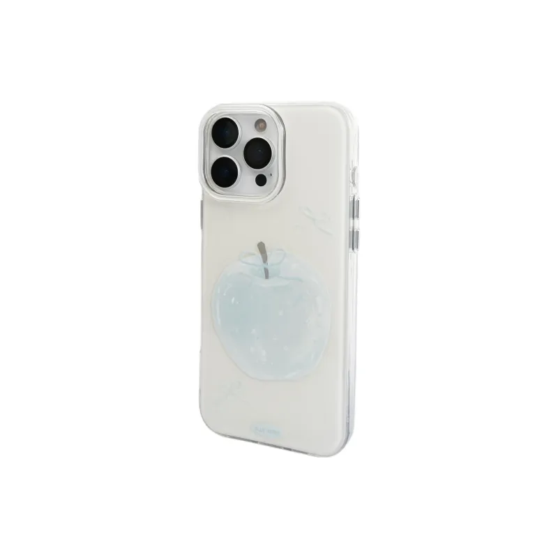 Wei Xin Acrylic Material Double Layer Blue Bowknot Apple Phone Cases Compatibility With IPhone 16/15/14/13/Pro/Max-2