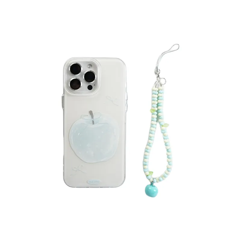 Wei Xin Acrylic Material Double Layer Blue Bowknot Apple Phone Cases Compatibility With IPhone 16/15/14/13/Pro/Max-5