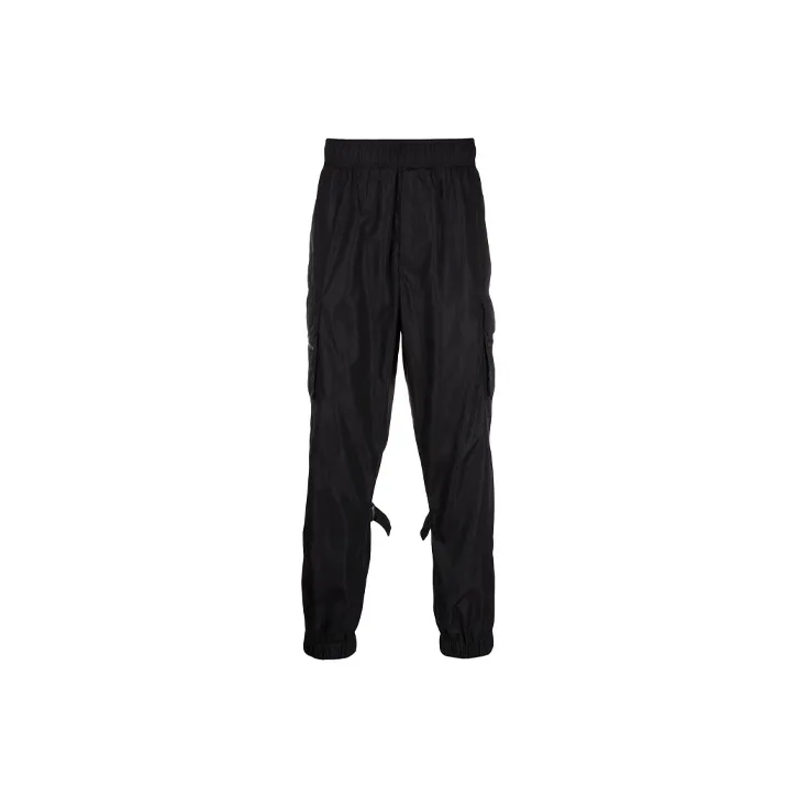 Valentino Cargo Pants Men Black-0