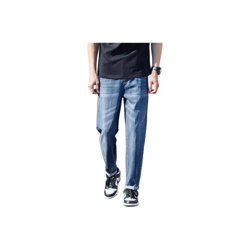 Tonlion Jeans Men's Medium Denim Blue