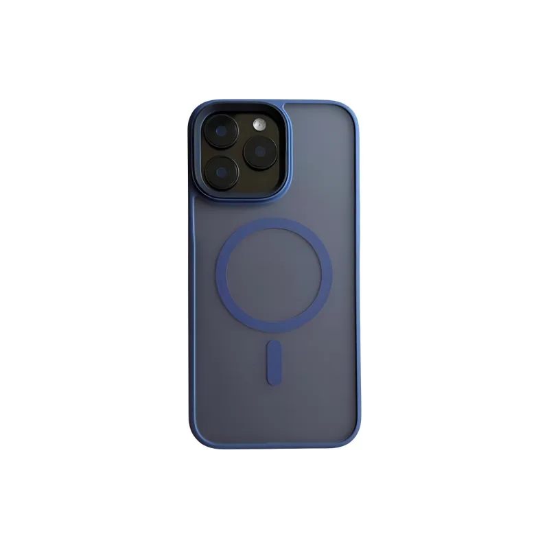Sopi Acrylic Material Matte Finish Strong Magnetic Phone Cases Compatible With IPhone 16/15 Pro Max/Apple 13/14 Pro/Max-3