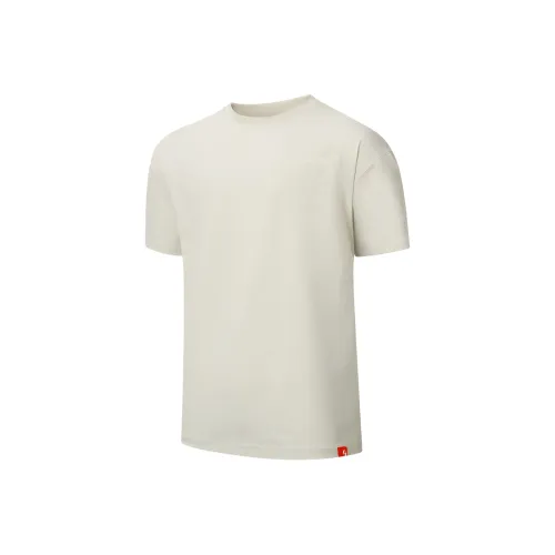 Saucony T Shirts Unisex Ecru