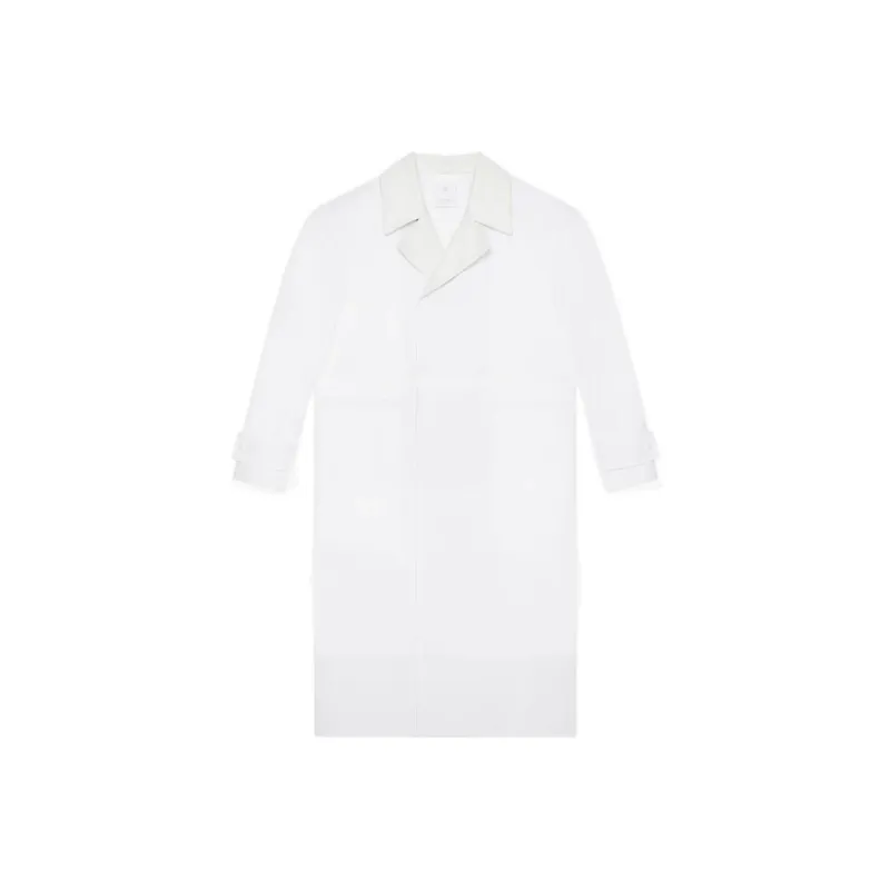 GIVENCHY SS22 Trench Coat Men's White-0