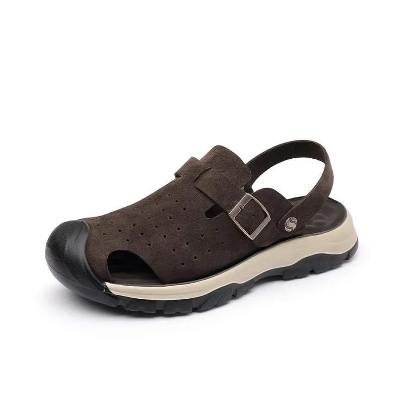 Mulinsen River Trekking Shoes Men's Coffee-1