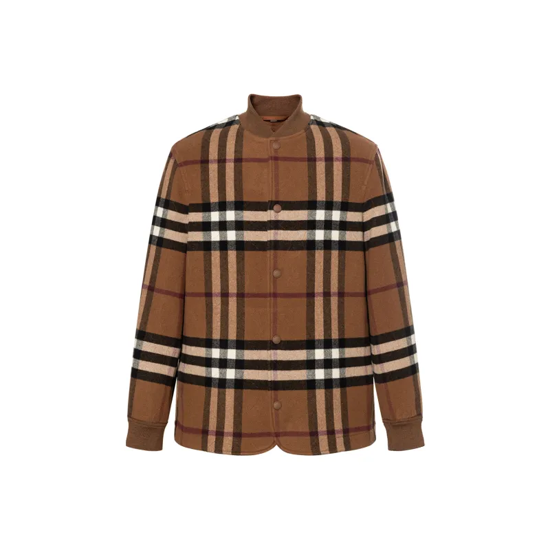 Burberry Jacket Wool Blend Pilot Jacket Men's Archive Beige 80713781-0