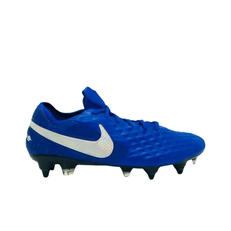 Nike Tiempo Legend 8 Elite Anti Slip Wear Resistant Soccer Shoes Men's Blue-1