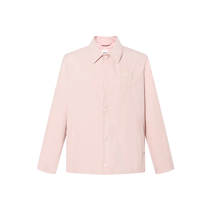 Burberry Embroidered Ekd Logo Jacket-0