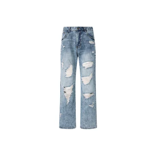 GTRG Jeans Unisex Blue