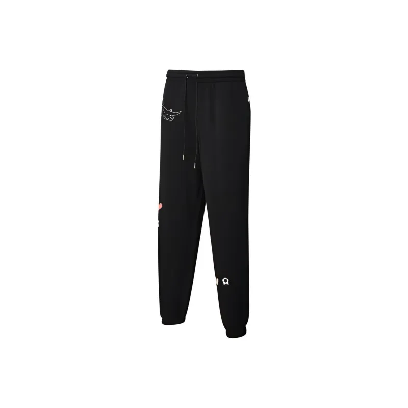 PUMA Knitted Sweatpants Men Black-0