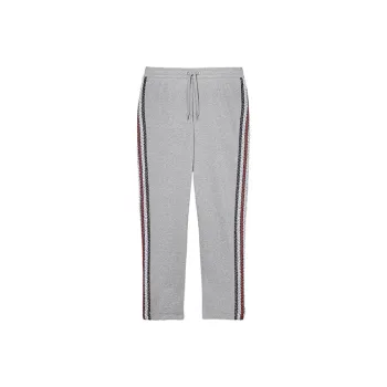 Burberry Knitted Sports Pants Men's Gray