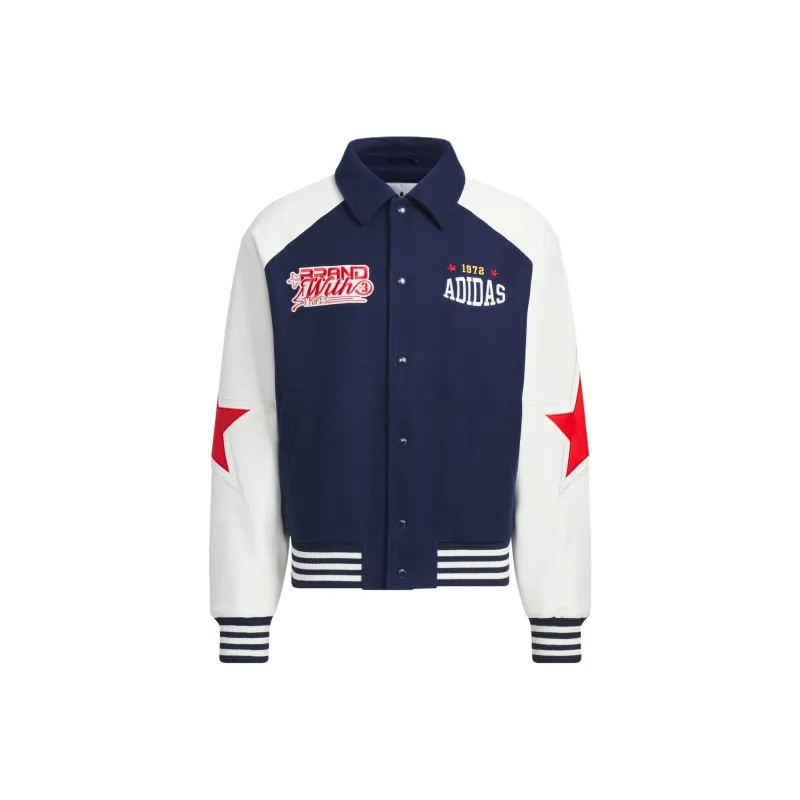 Adidas Originals Jacket Unisex Dark Indigo/Bright White-0