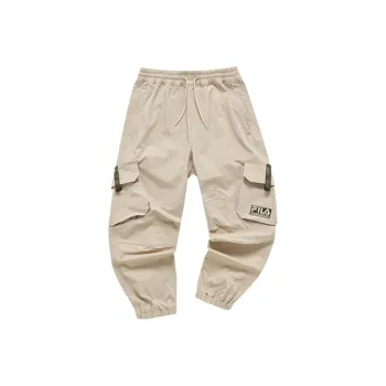 FILA FUSION x White Mountaineering Cargo Pants Men's Camo Khaki