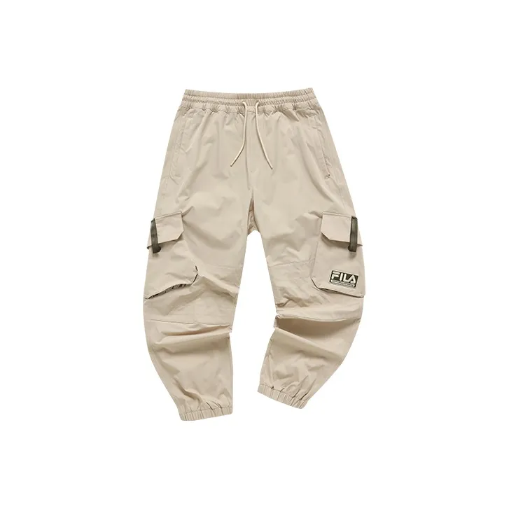 FILA FUSION x White Mountaineering Cargo Pants Men's Camo Khaki-0