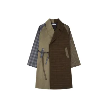 MODITEC Trench Coats Unisex Dark Brown