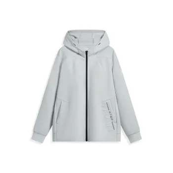 XTEP Jackets Coats Men's Light Mist Gray