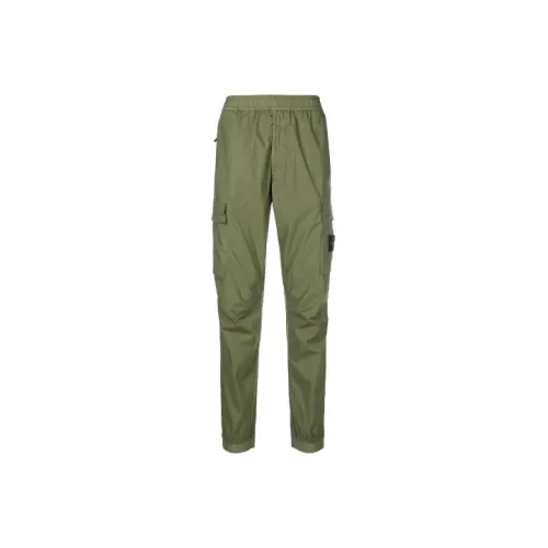 STONE ISLAND 31303 Stretch Cotton Tela 'Paracadute' Garment Dyed Cargo Pants