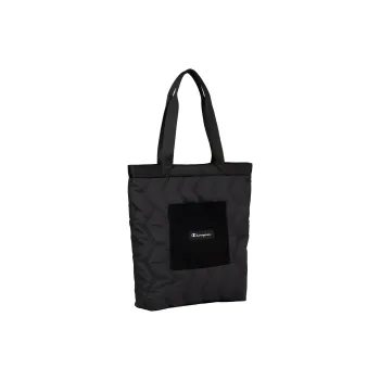 Champion Corduroy Tote Bag Shopping Bag Handbag Shoulder Bag Women's Black