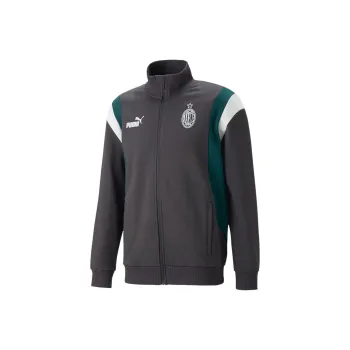 PUMA AC Beige Blue FTBLARCHIVE Jacket Men's Gray