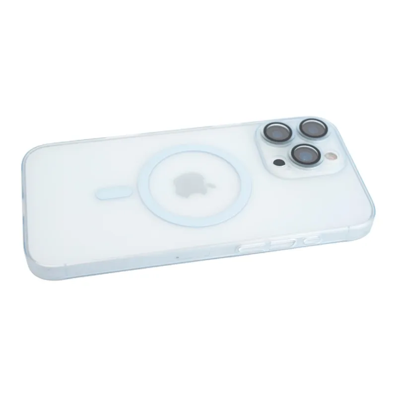 Wei Xin Acrylic Material Mist Skin Matte Magnetic Phone Cases Compatible With IPhone 16/15 Pro Max/Apple 13/14 Pro/Max-3
