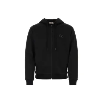 Valentino Toile Iconographe Printed Zip Up Hoodie