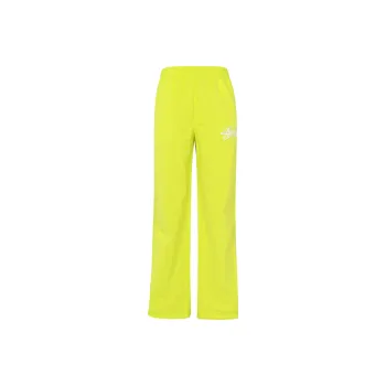 Nike X Stussy X Nike Co branded Series Knitted Sweatpants Unisex Yellow