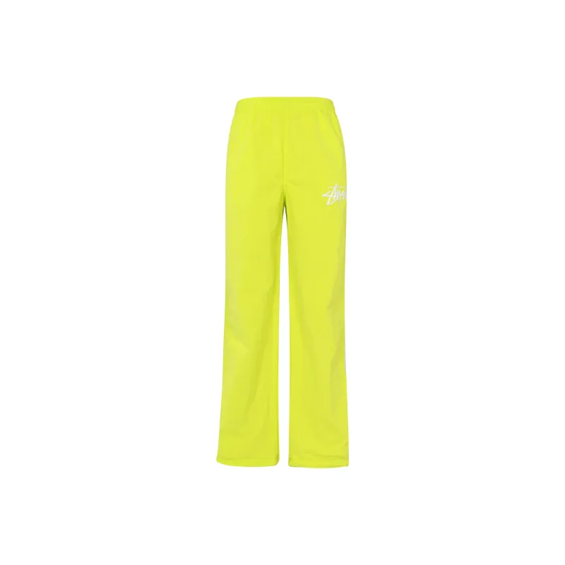 Nike X Stussy X Nike Co branded Series Knitted Sweatpants Unisex Yellow-0