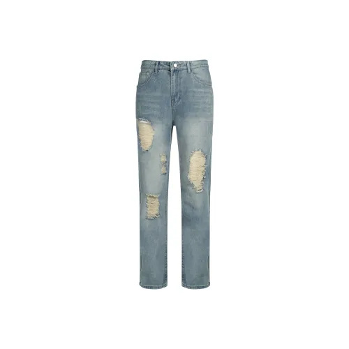 YearnObtainRainbow Jeans Unisex Blue