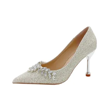 Be Good High Heels Women's Silver Gift Box Set
