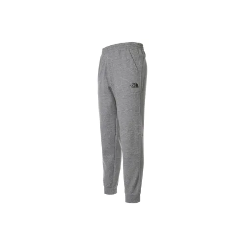 THE NORTH FACE Back In Blue Series Knitted Sweatpants Men Light Gray