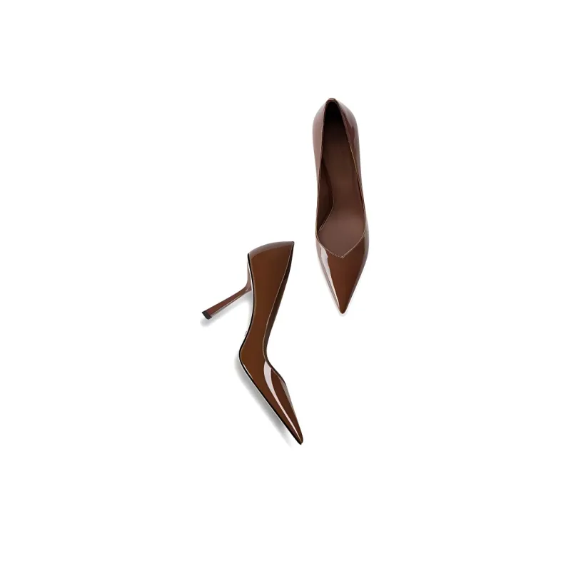 Yang Nianhua Slim Heel High Heels Women's-5