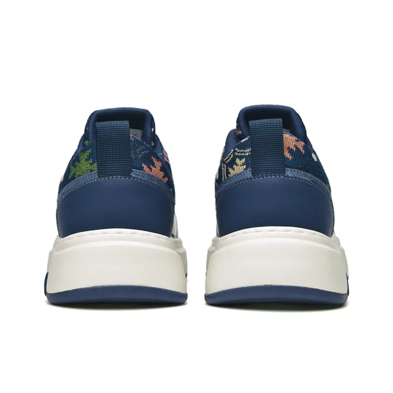 AOKANG Air Force One Series Skateboard Shoes Men Low Top Denim Blue, Celadon Green, Sunset Orange-4